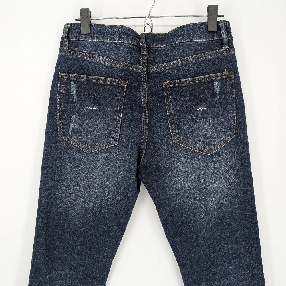 Bluecarats Men's Distressed Slim Fit Jeans SZ 31